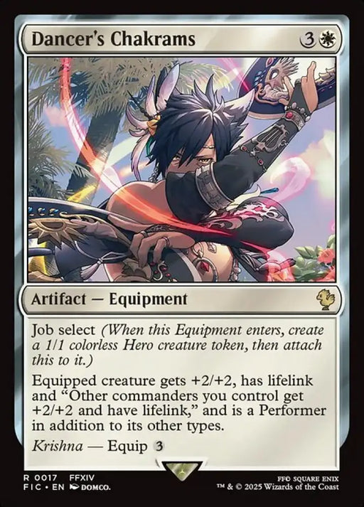 Dancer's Chakrams (17) [Final Fantasy Commander]