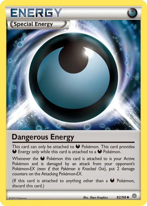 Dangerous Energy (82/98) [XY: Ancient Origins] - Pokemon Single