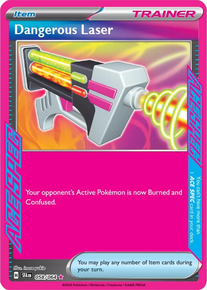 Dangerous Laser (058/064) [Scarlet & Violet: Shrouded Fable] - Pokemon Single