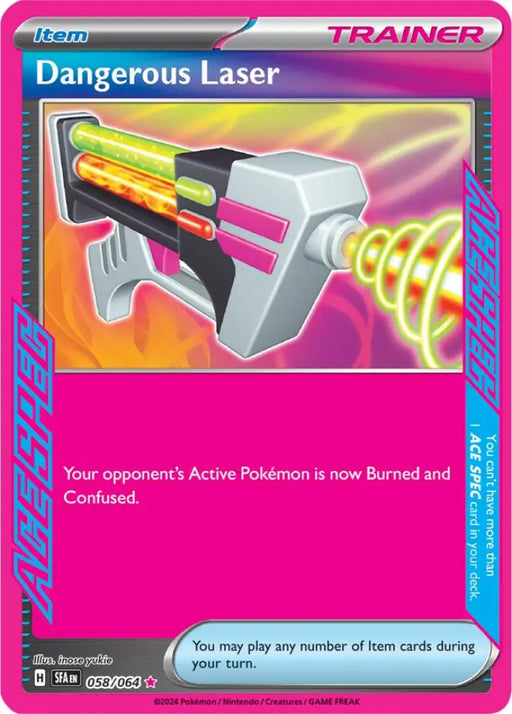 Dangerous Laser (058/064) [Scarlet & Violet: Shrouded Fable] - Pokemon Single