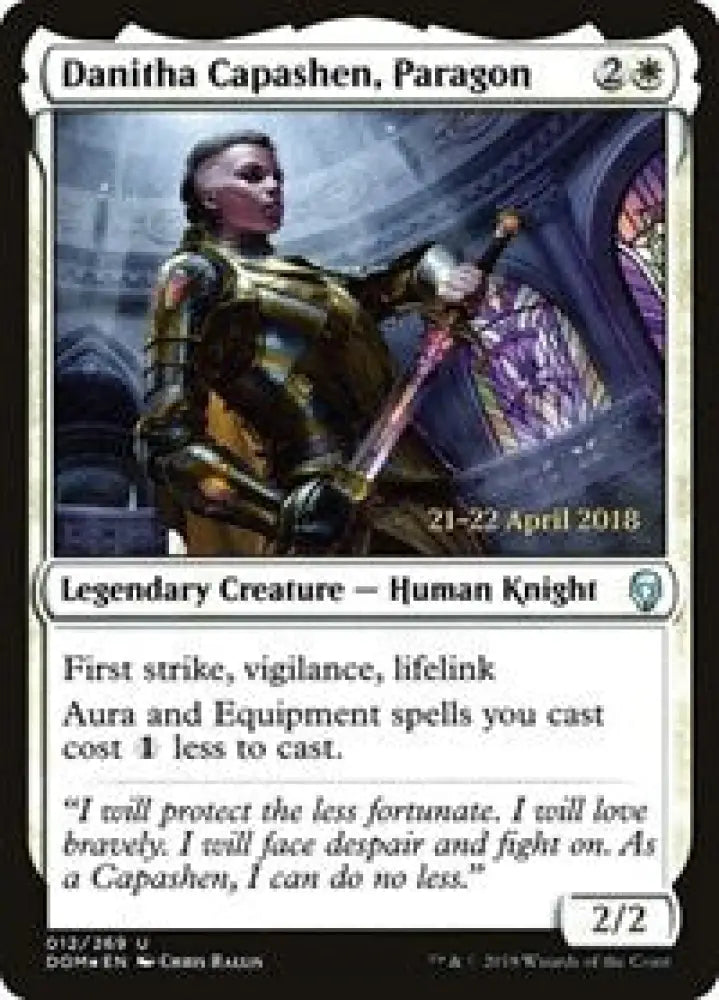 Danitha Capashen, Paragon (12) [Prerelease Cards]