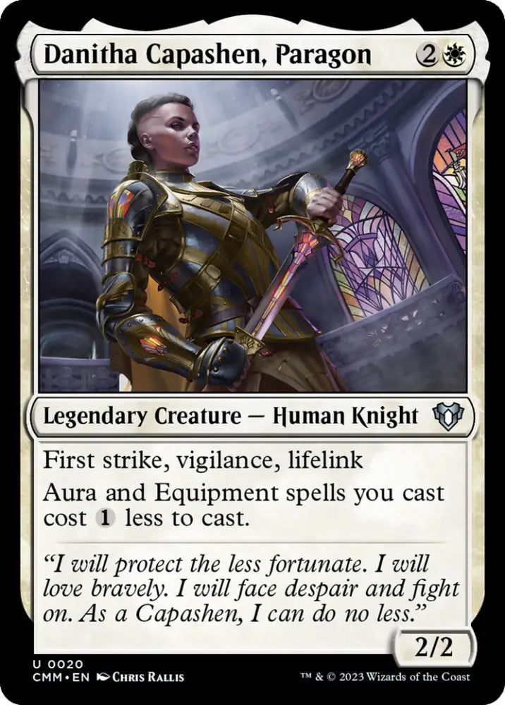 Danitha Capashen Paragon [Commander Masters] - MTG Single