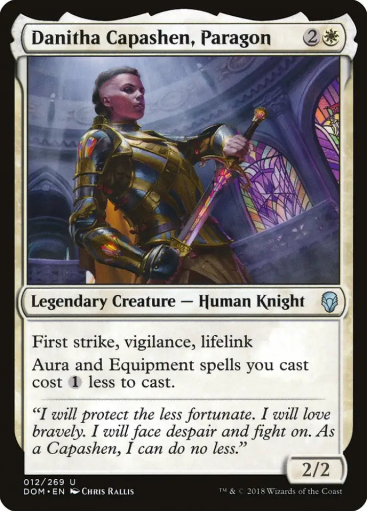 Danitha Capashen Paragon [Dominaria] - MTG Single