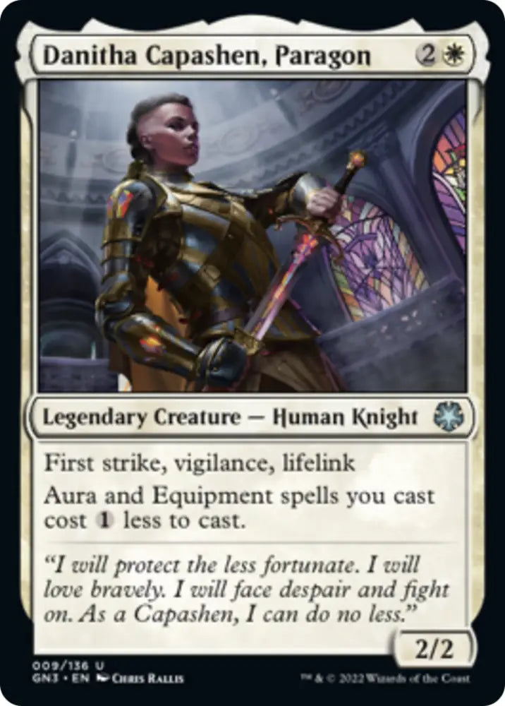 Danitha Capashen Paragon [Game Night: Free-for-All] - MTG Single