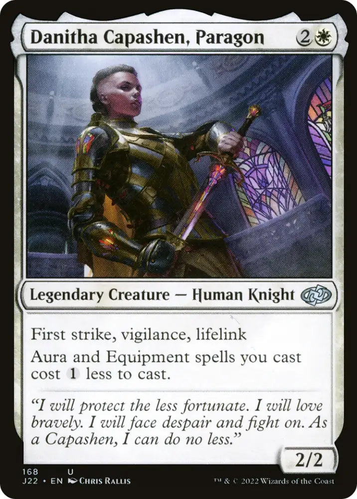 Danitha Capashen Paragon [Jumpstart 2022] - MTG Single