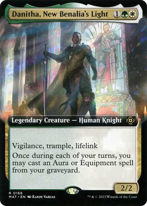 Danitha New Benalia’s Light (Extended Art) [March of the Machine: The Aftermath] - MTG Single