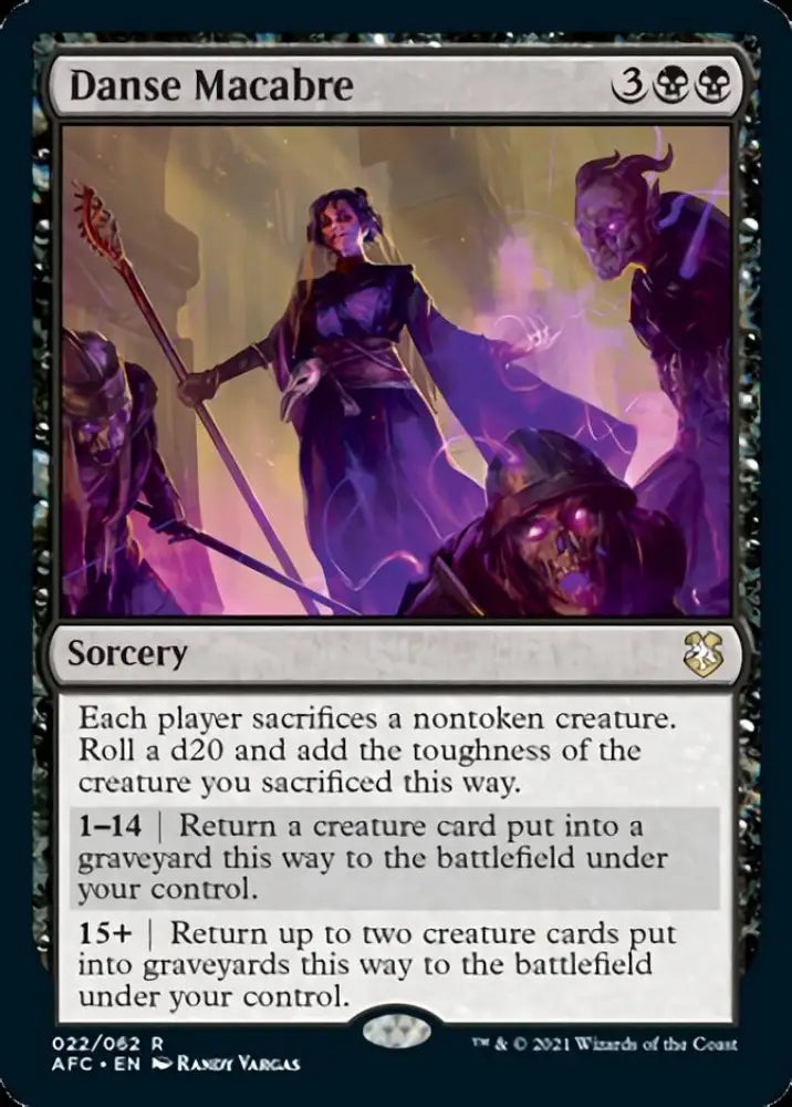 Danse Macabre [Dungeons & Dragons: Adventures in the Forgotten Realms Commander] - MTG Single