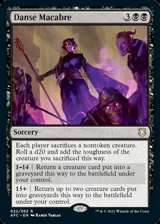 Danse Macabre [Dungeons & Dragons: Adventures in the Forgotten Realms Commander] - MTG Single
