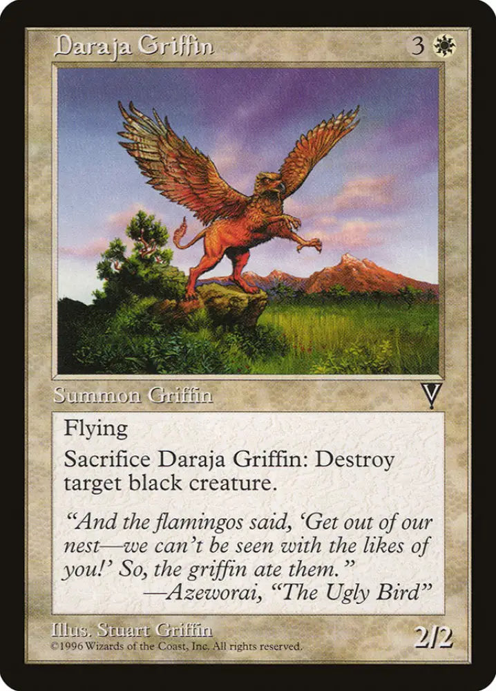 Daraja Griffin [Visions] - MTG Single