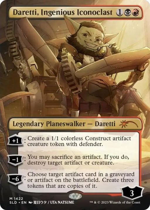 Daretti Ingenious Iconoclast [Secret Lair Drop Series] - MTG Single