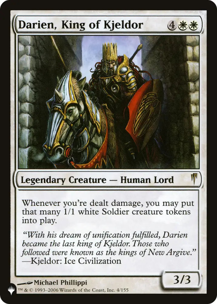 Darien King of Kjeldor [The List] - MTG Single
