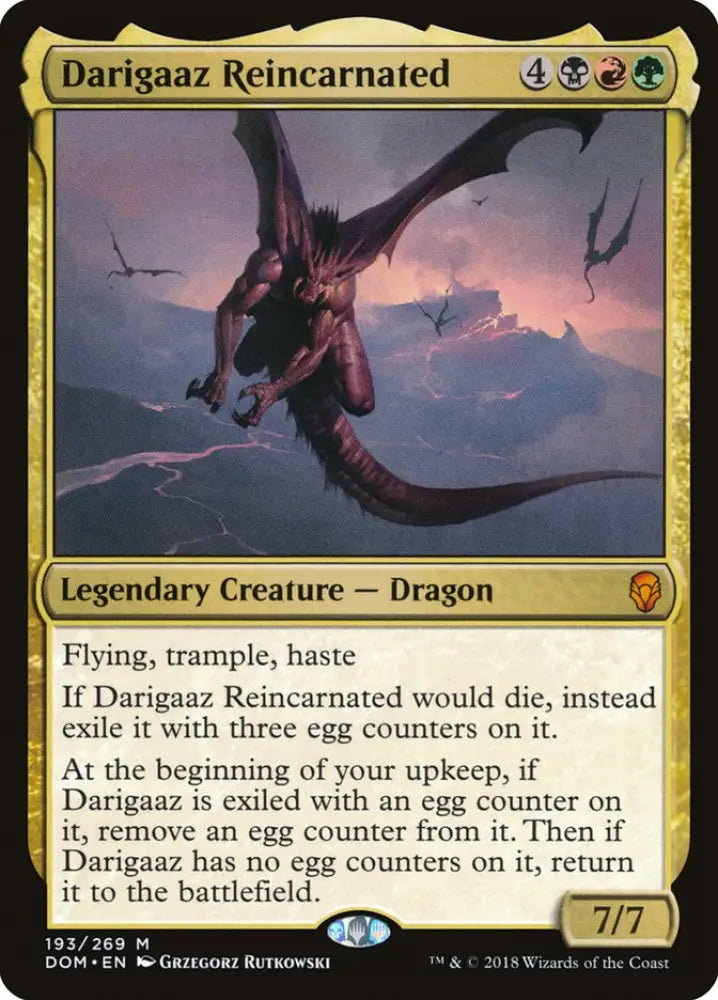 Darigaaz Reincarnated [Dominaria] - MTG Single
