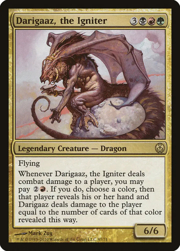 Darigaaz the Igniter [Duel Decks: Phyrexia vs. the Coalition] - MTG Single