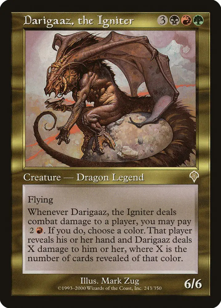 Darigaaz the Igniter [Invasion] - MTG Single