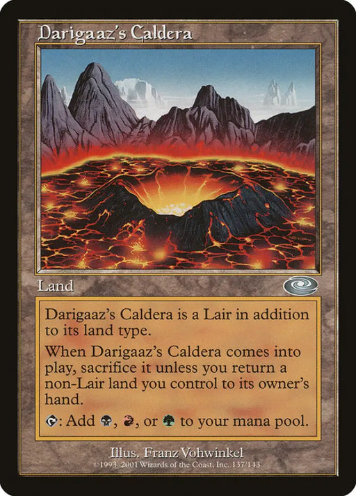 Darigaaz’s Caldera [Planeshift] - MTG Single