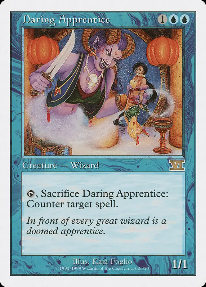 Daring Apprentice [Classic Sixth Edition] - MTG Single