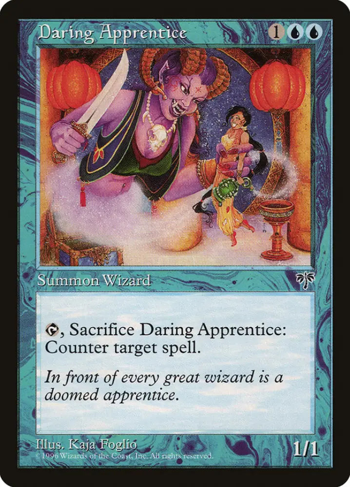 Daring Apprentice [Mirage] - MTG Single