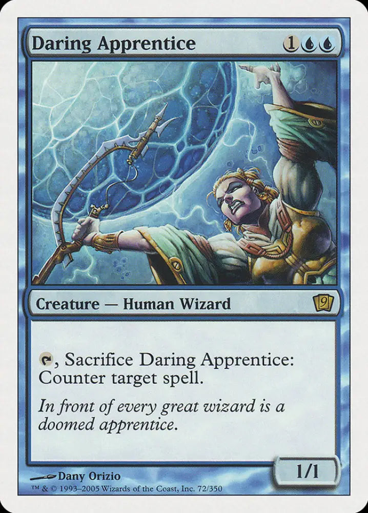 Daring Apprentice [Ninth Edition] - MTG Single