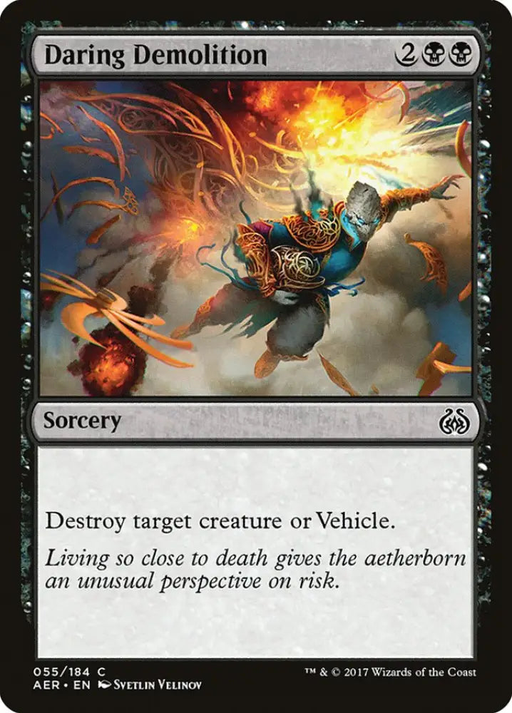 Daring Demolition [Aether Revolt] - MTG Single