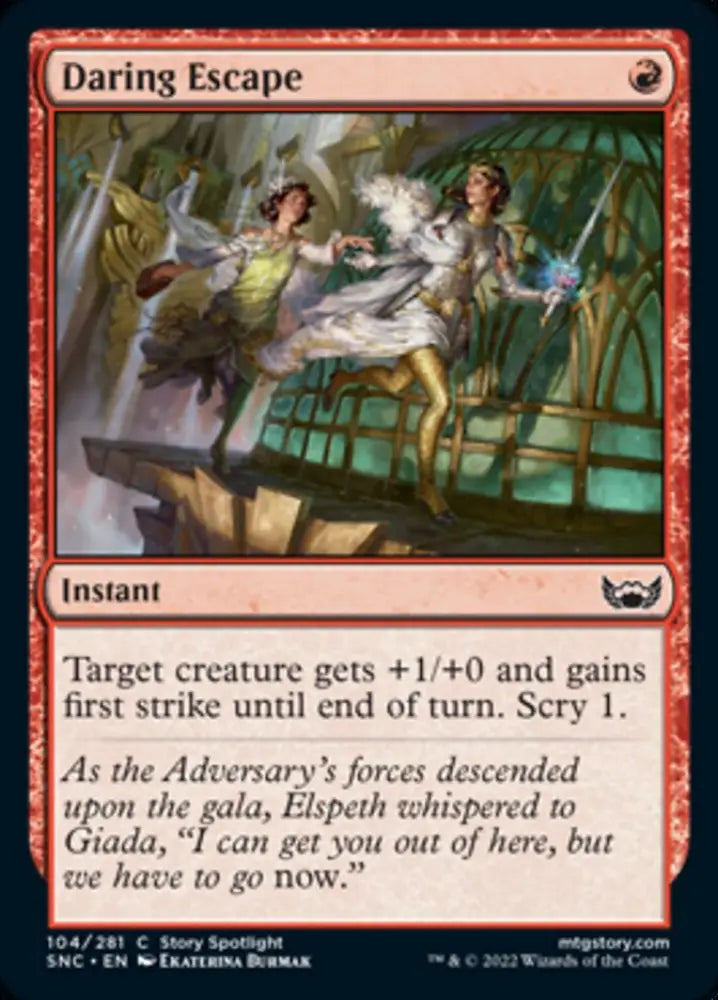 Daring Escape [Streets of New Capenna] - MTG Single
