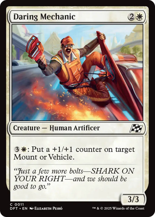 Daring Mechanic [Aetherdrift] - MTG Single