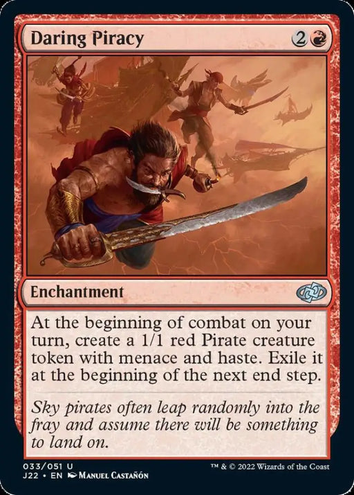 Daring Piracy [Jumpstart 2022] - MTG Single