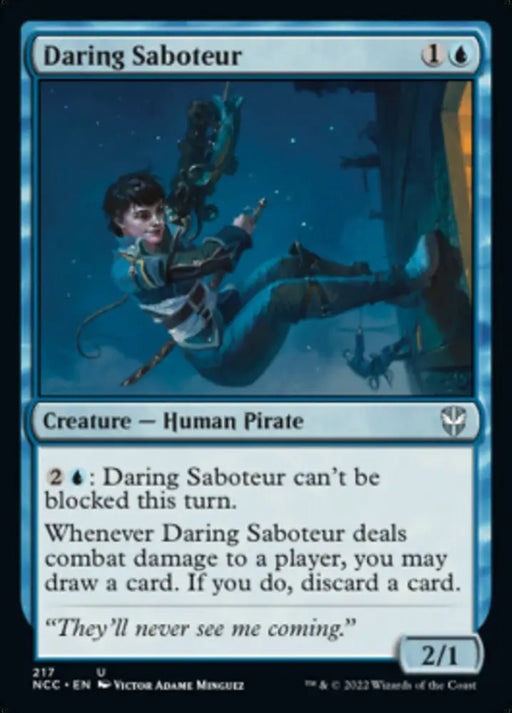 Daring Saboteur [Streets of New Capenna Commander] - MTG Single