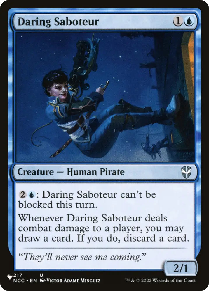Daring Saboteur [The List] - MTG Single