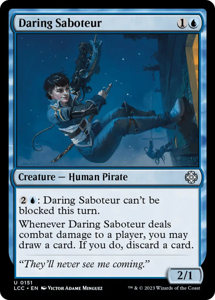 Daring Saboteur [The Lost Caverns of Ixalan Commander] - MTG Single