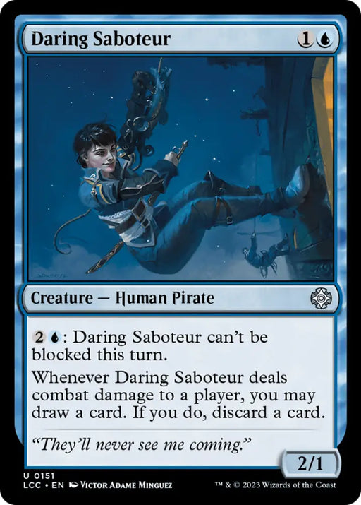 Daring Saboteur [The Lost Caverns of Ixalan Commander] - MTG Single