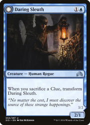 Daring Sleuth // Bearer of Overwhelming Truths [Shadows over Innistrad] - MTG Single