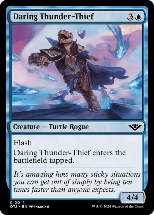 Daring Thunder-Thief [Outlaws of Thunder Junction] - MTG Single