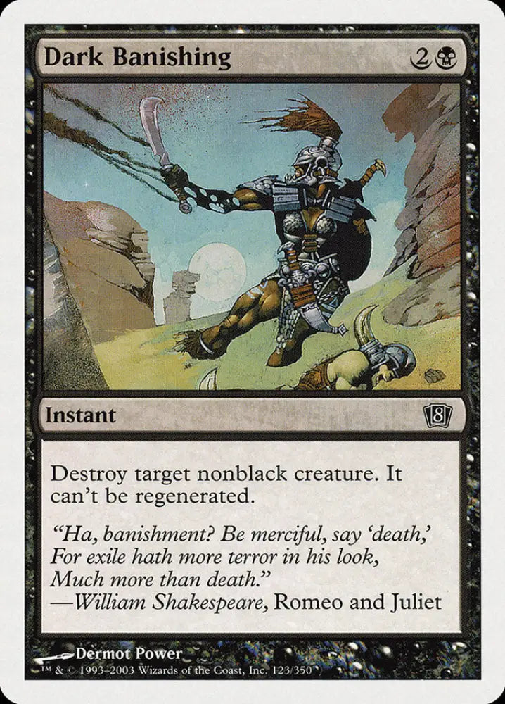 Dark Banishing (123) [Eighth Edition] - MTG Single