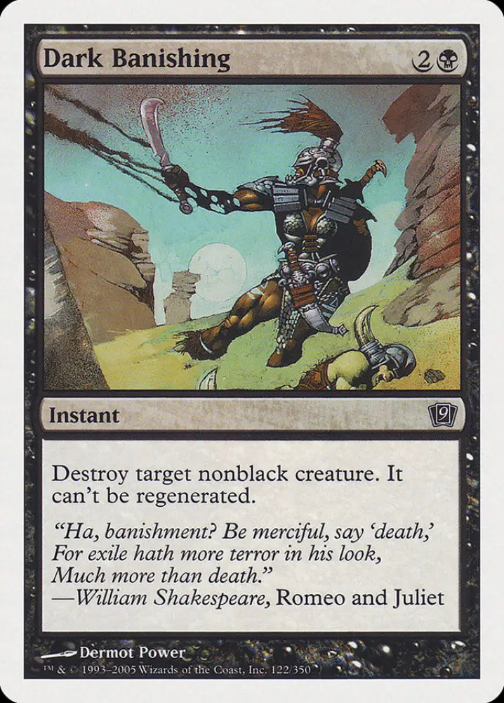 Dark Banishing [Ninth Edition] - MTG Single