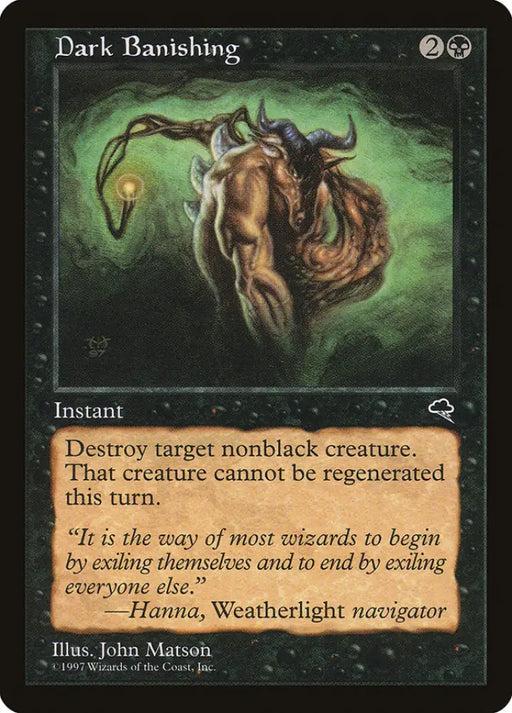 Dark Banishing [Tempest] - MTG Single