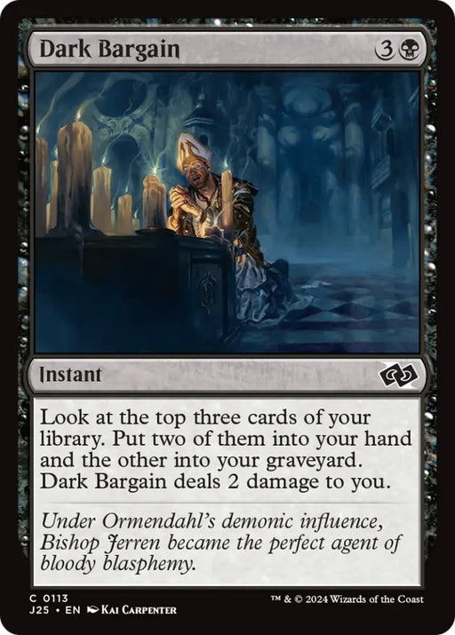 Dark Bargain [Foundations Jumpstart] - MTG Single