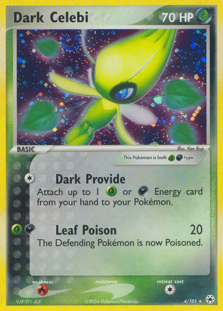 Dark Celebi (4/101) [EX: Hidden Legends] - Pokemon Single