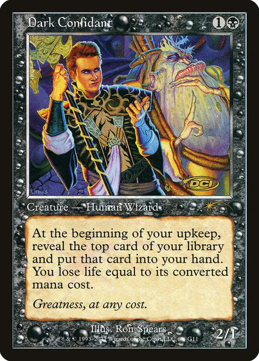 Dark Confidant [Judge Gift Cards 2011] - MTG Single