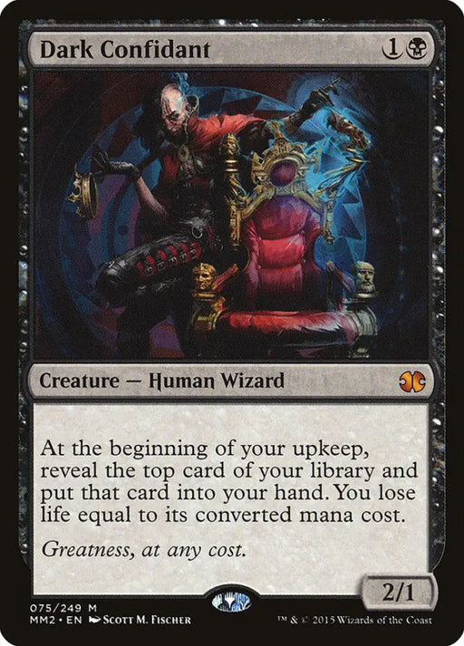Dark Confidant [Modern Masters 2015] - MTG Single
