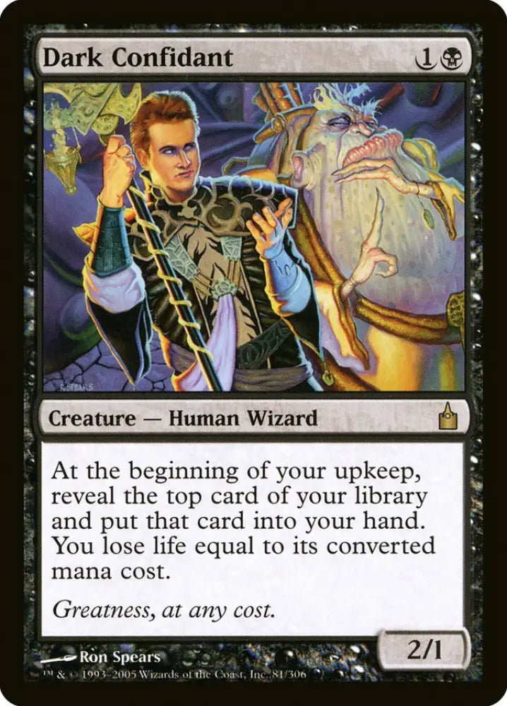 Dark Confidant [Ravnica: City of Guilds] - MTG Single