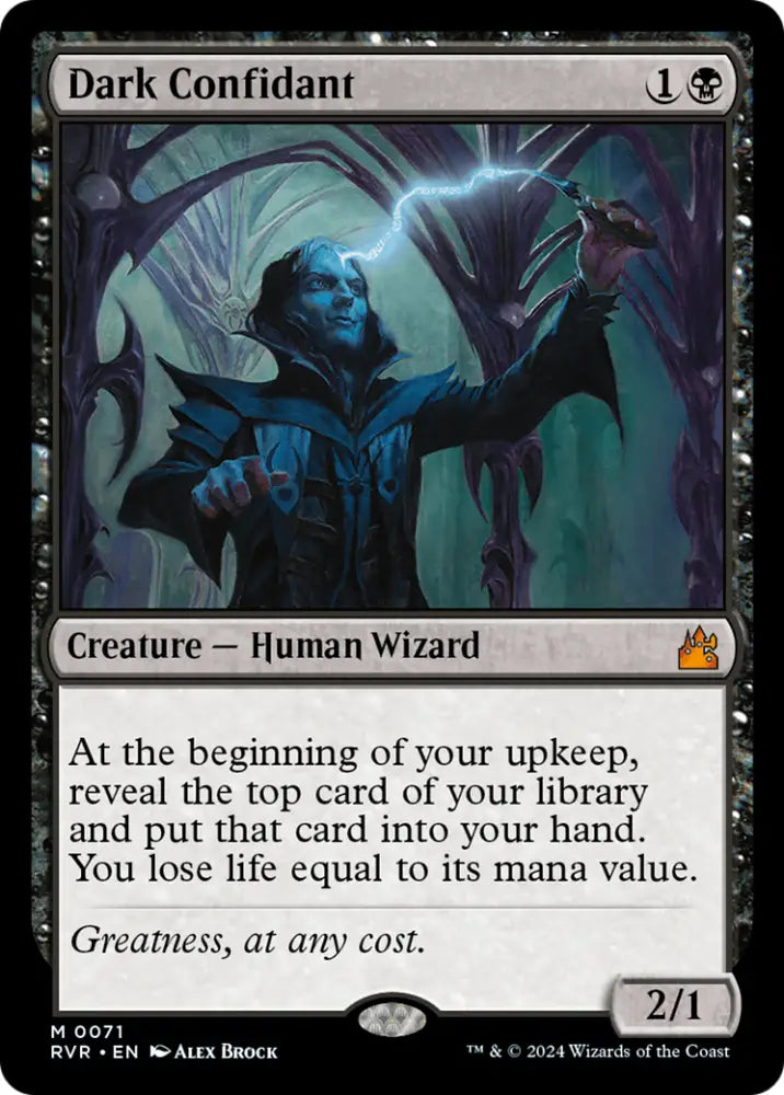 Dark Confidant [Ravnica Remastered] - MTG Single