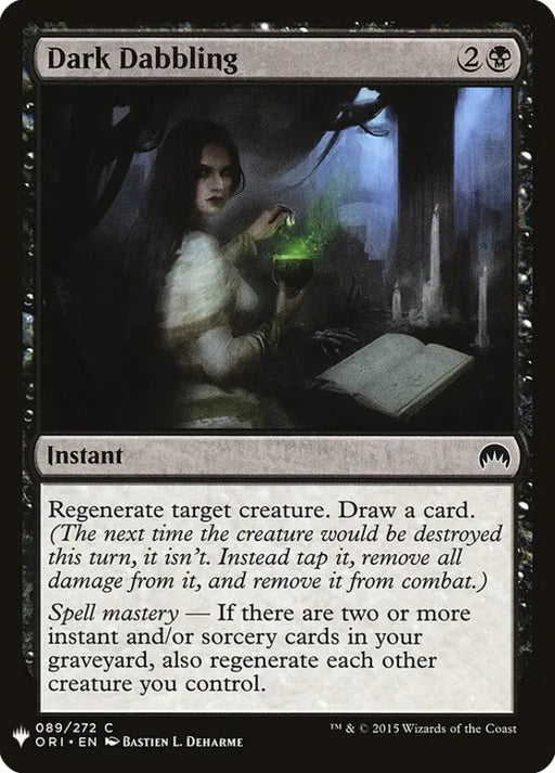 Dark Dabbling [Mystery Booster] - MTG Single