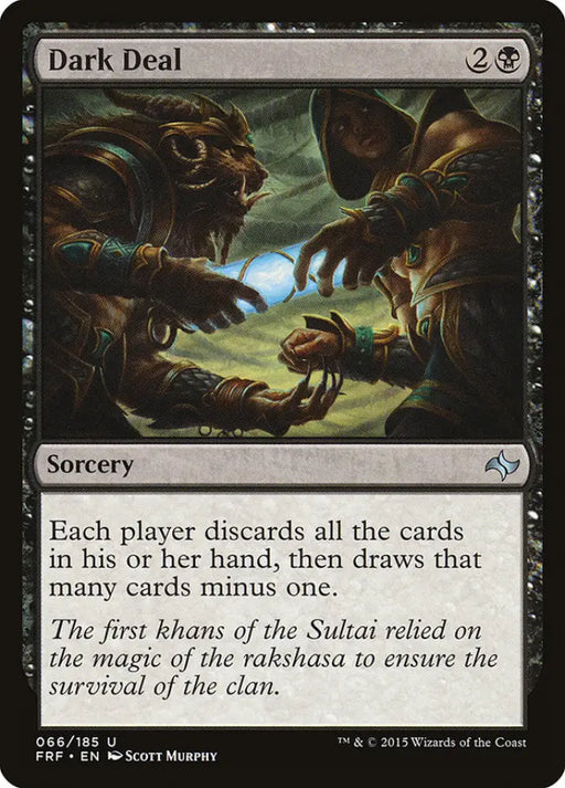 Dark Deal [Fate Reforged] - MTG Single