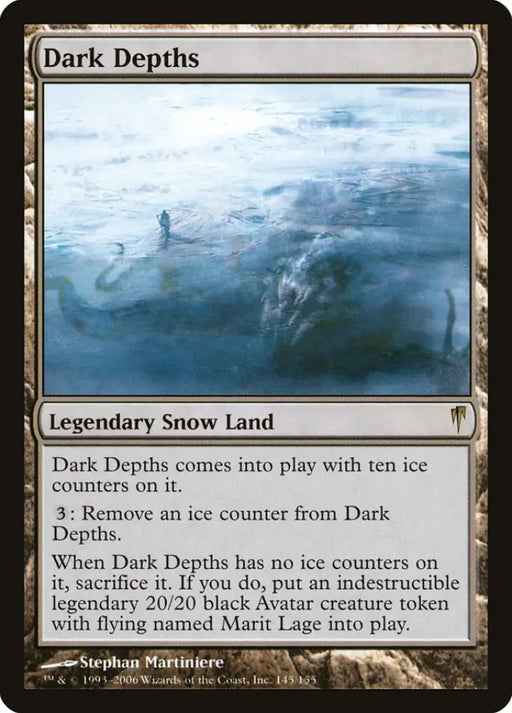 Dark Depths [Coldsnap] - MTG Single