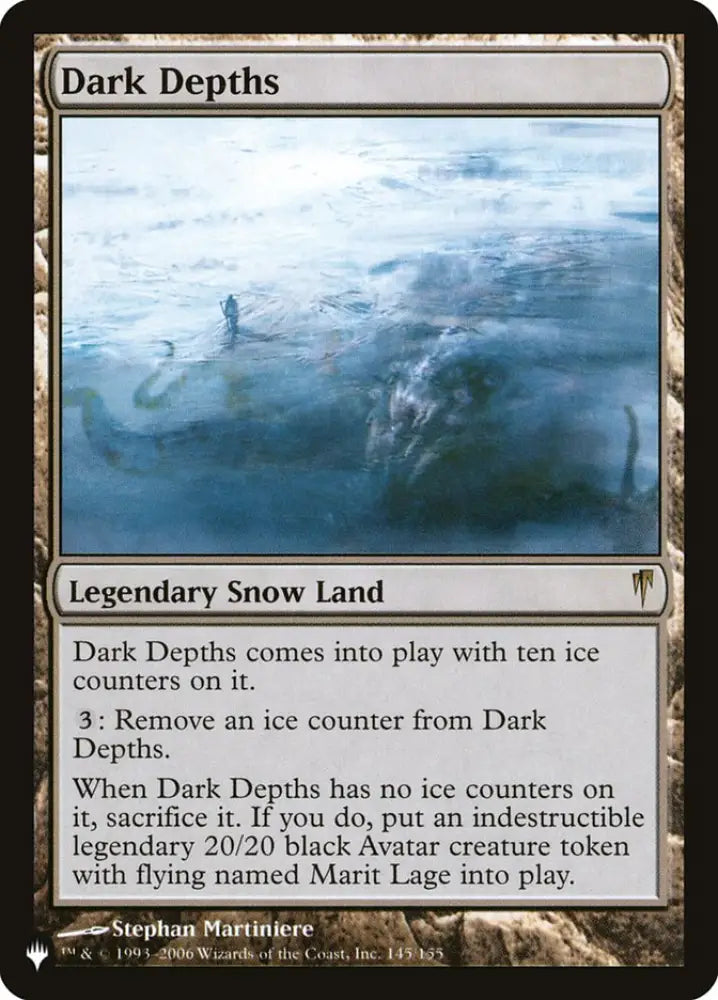 Dark Depths [The List] - MTG Single