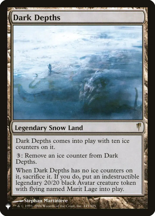 Dark Depths [The List] - MTG Single