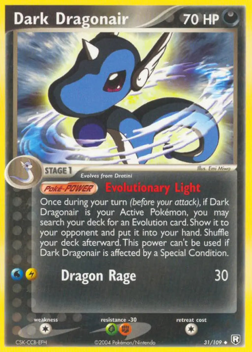 Dark Dragonair (31/109) [EX: Team Rocket Returns] - Pokemon Single