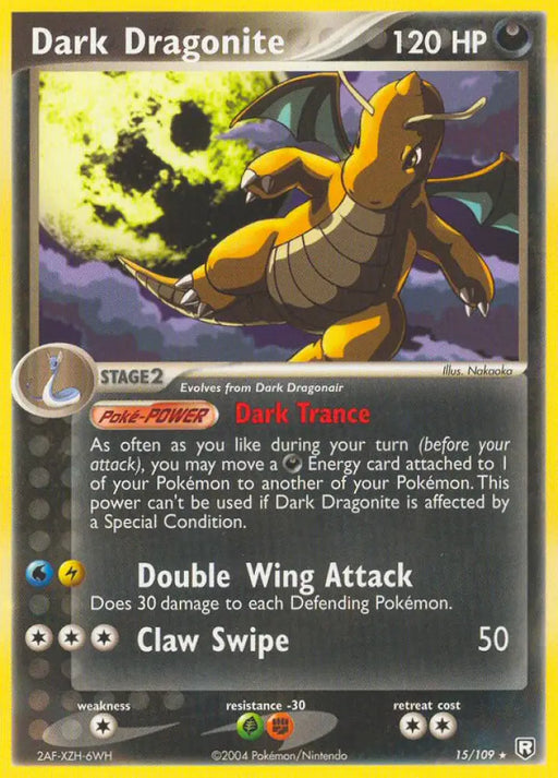 Dark Dragonite (15/109) [EX: Team Rocket Returns] - Pokemon Single