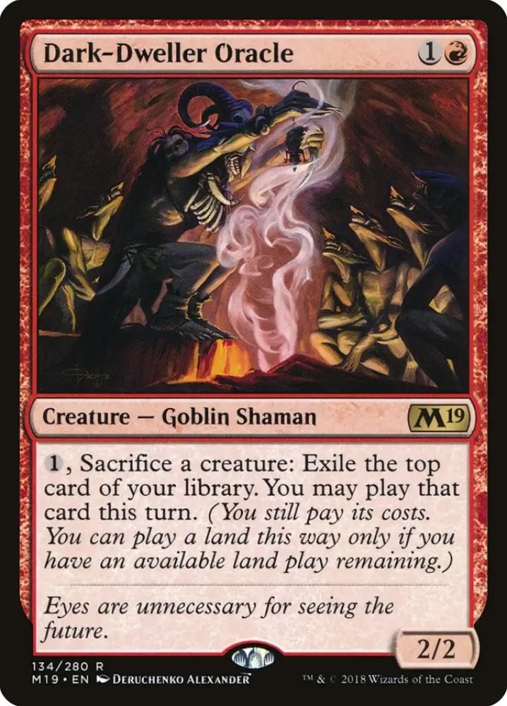 Dark-Dweller Oracle [Core Set 2019] - MTG Single