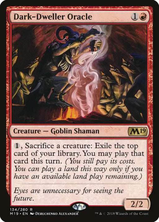 Dark-Dweller Oracle [Core Set 2019] - MTG Single